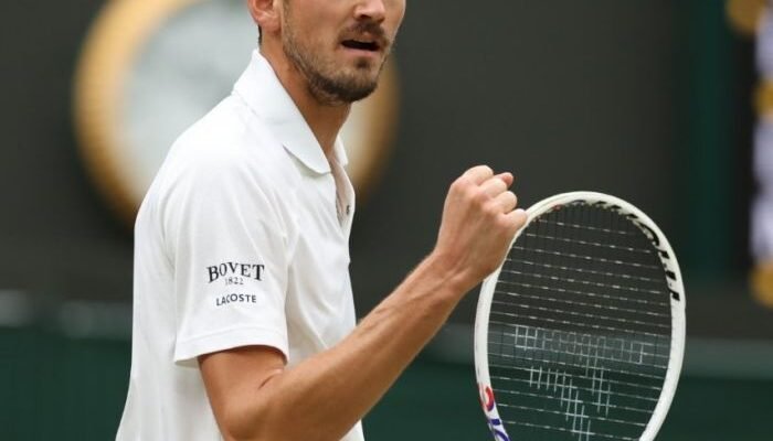 Pemain Tenis Daniil Medvedev